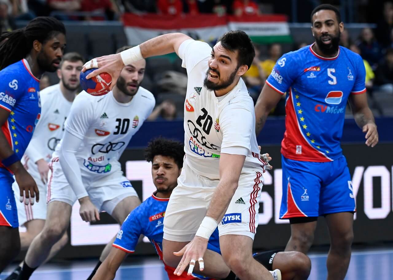 Férfi kézi-vb: szétszedtük a zöld-foki szigetekieket, a svédek kezében a sorsunk